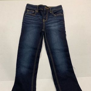 Girls Cat and Jack dark denim jeans